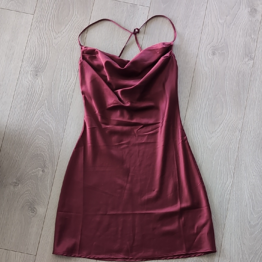 Dynamite | Cowl Neck Slip Dress